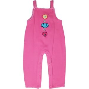 Simply Basic Overall Pink Baby Girls 24 Months